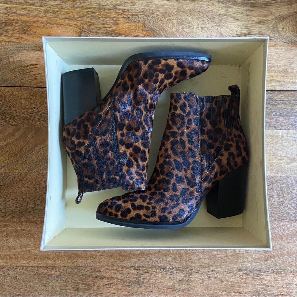 Marc Fischer LTD Alva Genuine Calf Hair Booties Size 6